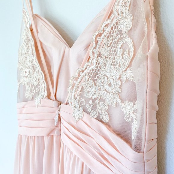 Azazie BLAKE Pearl Pink A6 - Picture 4 of 7